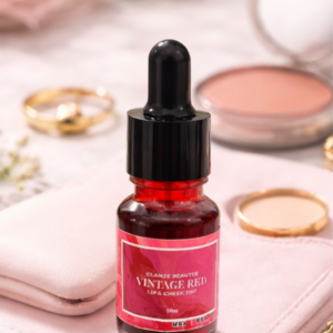 Vintage Red Lip & Cheek Tint – Long-Lasting, Multi-Use Glow